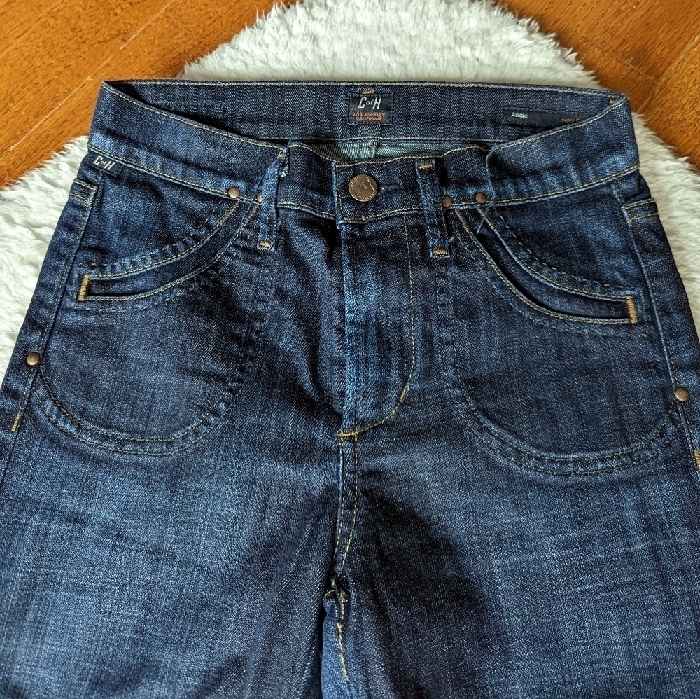 Citizens OF HUMANITY high rise skinny jeans dark denim 24